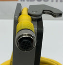 Turck RKC 4T-6 / U5305-10 Single End M12 Female Connector Cable 4-Pin, 3-Wire-3