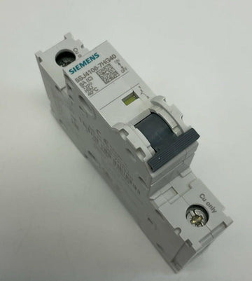 Siemens 5SJ4106-7HG40 Circuit Breaker 6 Amp DIN Mount 240VAC - 0