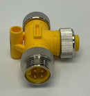 Turck RSM 2RKM 40 / U0140 Actuator/ Sensor "T" Splitter 4-Wire-6