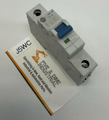 Allen Bradley 1492-SPM1D020 1-Pole 2-Amp DIN Mount Circuit Breaker 277VAC