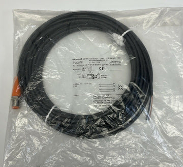 IFM EVC078 M12 4-Pole Male Single End Cable, 10M - 0