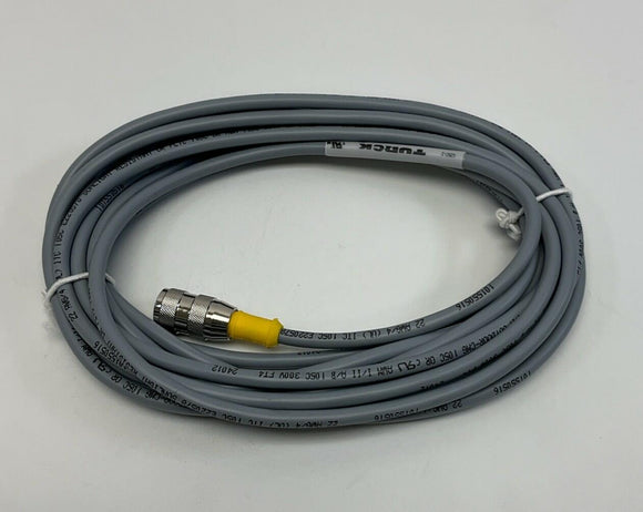 Turck RK4.4T-5 / U2167-2 M12 Female Str. 4-Pin Sensor Cable 4-Wire, 5M
