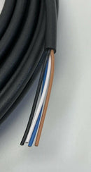 IFM EVC078 M12 4-Pole Male Single End Cable, 10M-4