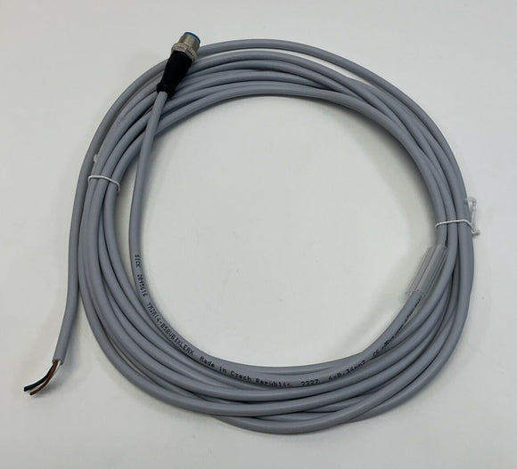 Sick YM2A14-050VB3XLEAX M12 4-Pin A-Coded Sensor/ Actuator Cable 5M