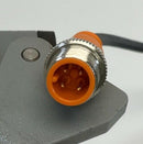 IFM EVC078 M12 4-Pole Male Single End Cable, 10M-3