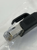 Woodhead Brad E26E06021M030 CAT6A Ethernet Connection Cable 3-Meter, M12-5