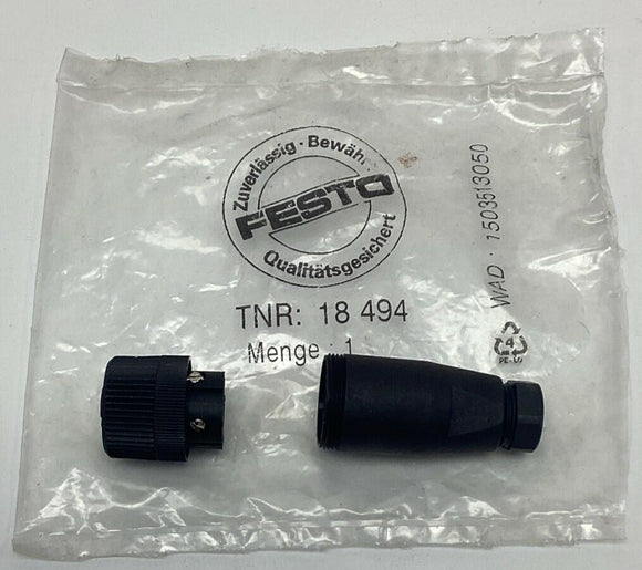 Festo 18-494 M12 Field Connector 4-Pole, Female