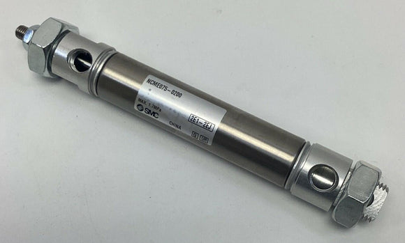 SMC NCME075-0020 DBL-Acting Pneumatic Cylinder 3/4" Bore, 2" Stroke