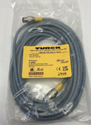 Turck RK 4.4T-7-RS 4.4T / U-00988 M12 M/F Straight 4-Pin Eurofast Cable, 7M-2