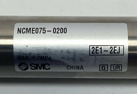 SMC NCME075-0020 DBL-Acting Pneumatic Cylinder 3/4" Bore, 2" Stroke