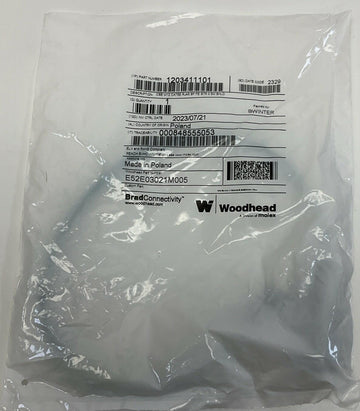 Woodhead Brad 1203411101 CSE M12 CAT5E RJ45 8-Pole, 0.5M Cable - 0