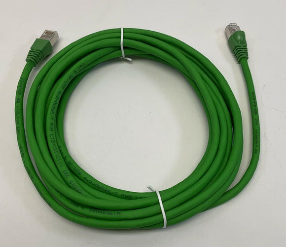Beckhoff ZK1090-9191-0050 CAT5 Ethernet Patch Cable Male to Male 5-Meters