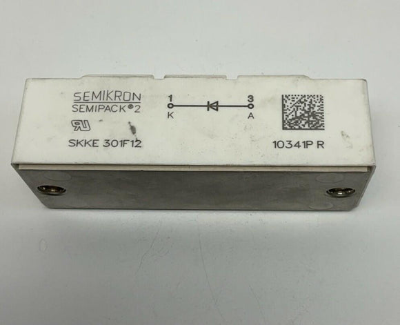 Semikron SKKE 10341P R  Semipack 2 Thyristor / Diode 310-Amp, 1200 Volts