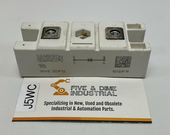 Semikron SKKE 10311P R Semipack 2 Thyristor / Diode 310-Amp, 1200 Volts