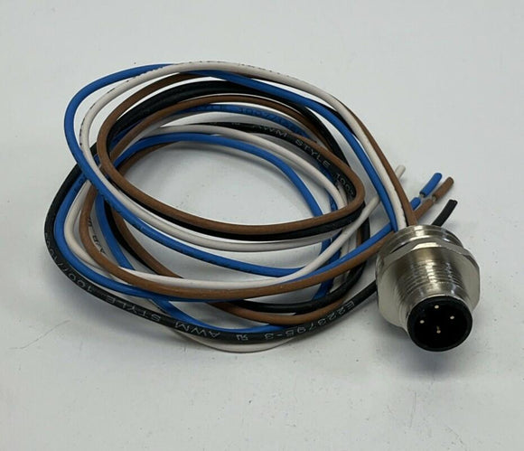 Siemens 3SU1930-0HD10-0AA0 Male 4-Pole, M12 Receptacle to M25 Cable Entry