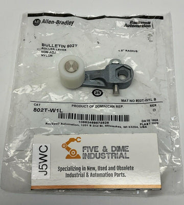 Allen Bradley 802T-W1L Non-Adjustable Nylon Limit Switch Roller