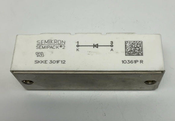 Semikron SKKE 10361P R Semipack 2 Thyristor / Diode 310-Amp, 1200 Volts