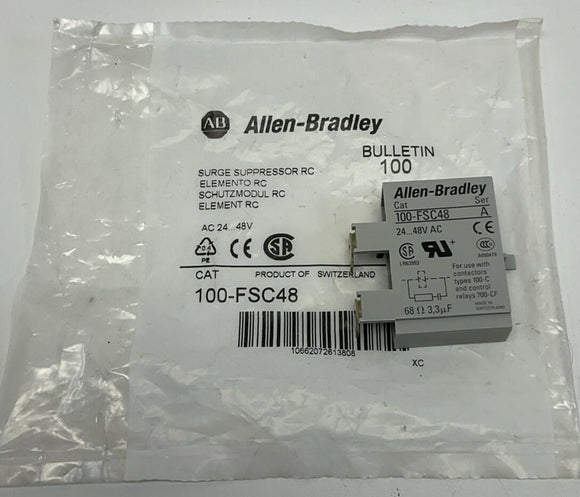 Allen Bradley 100-FSC48 Ser. A Surge Suppressor 24-48VAC
