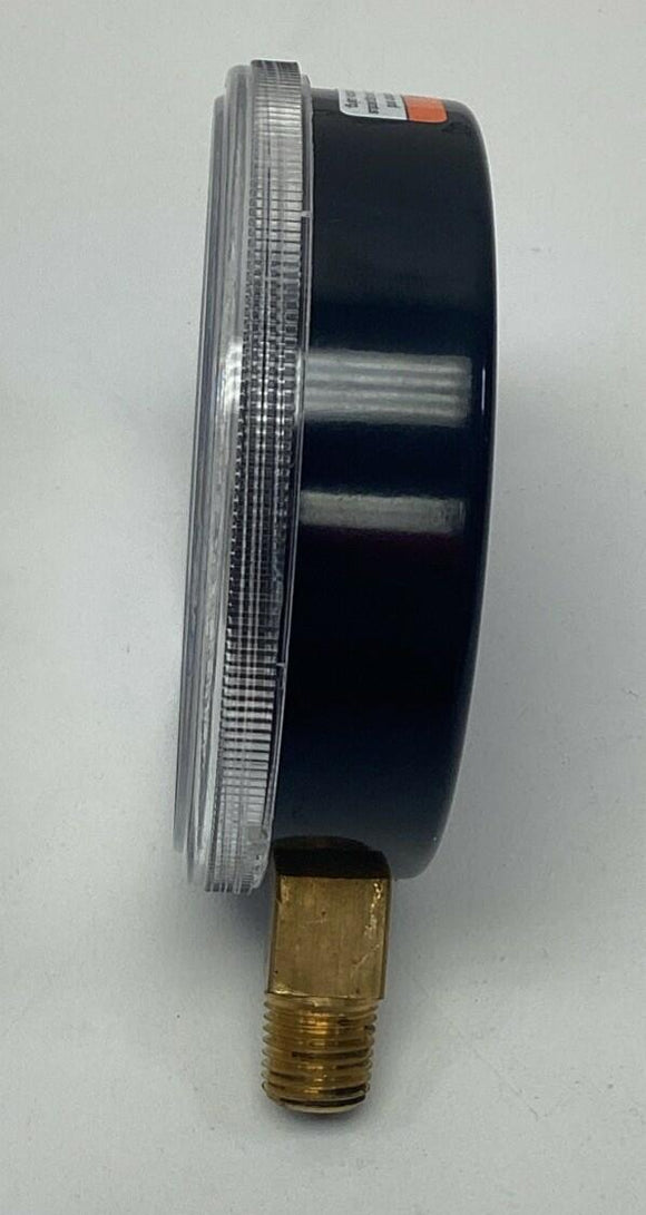 Ametek USG 167443 3-1/2" 80/250 PSI Gauge, 1/4" NPT Lower
