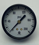 Ametek USG 102673A 2" 200 PSI Gauge 1/8" NPT  Rear Center-2