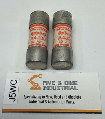 Ferraz Shawmut A4J30 30-Amp Amp-Trap Fuse 600 VAC (2-Pack)