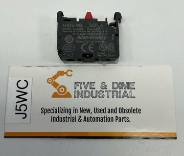 Allen Bradley 1494U-NO Auxiliary Contact Block 1-N.O. 10A