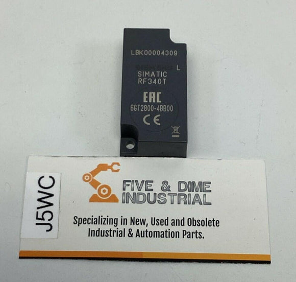 Siemens 6GT2800-4BB00 Simatic RF340T RFID Transponder 8kb FRAM