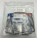 Tripp Lite N002-001-GY Cat5e 350MHz Gray Molded Patch Cable 1-FT. (10-Pack)-1