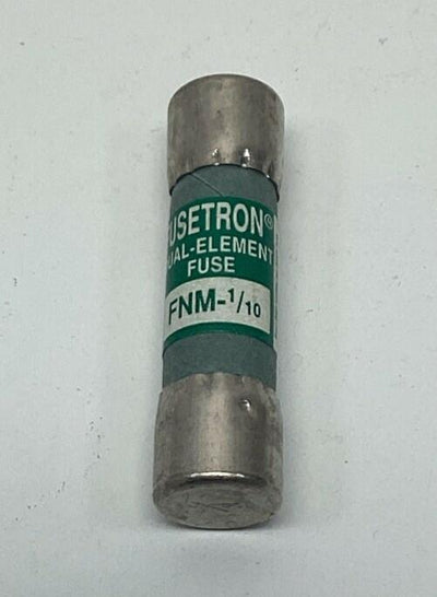 Bussmann Fusetron FNM-1/10 Buss Midget Fuse 250VAC - 0
