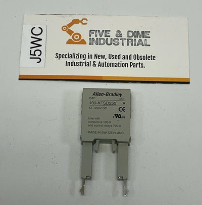Allen Bradley 100-KFSD250 Diode Suppressor Module 12-250VDC