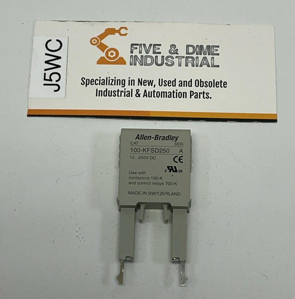 Allen Bradley 100-KFSD250 Diode Suppressor Module 12-250VDC