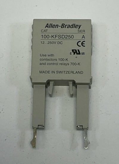 Allen Bradley 100-KFSD250 Diode Suppressor Module 12-250VDC - 0