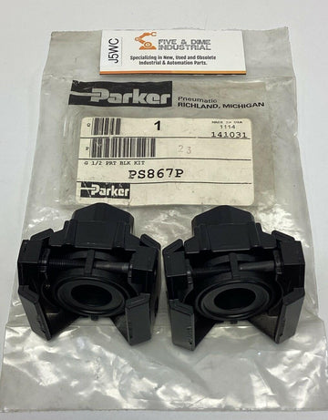 Parker PS867P G-1/2" Port Distribution Block (2-Pack)