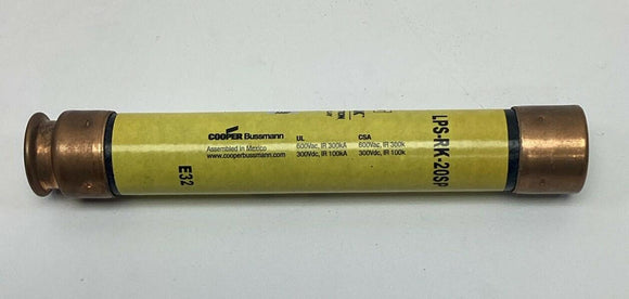 Cooper Bussmann LPS-RK-20SP  Low Peak Dual Element Time Delay Fuse 600VAC