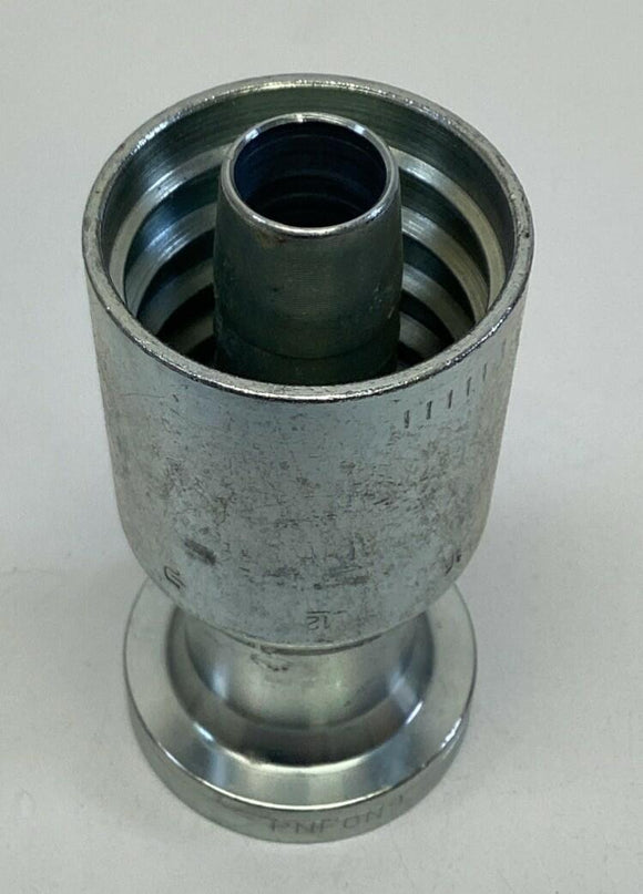 Parker 16A78-16-12 Parkrimp 1" Code 62 Flange x 3/4" ID Hose Clamp Fitting