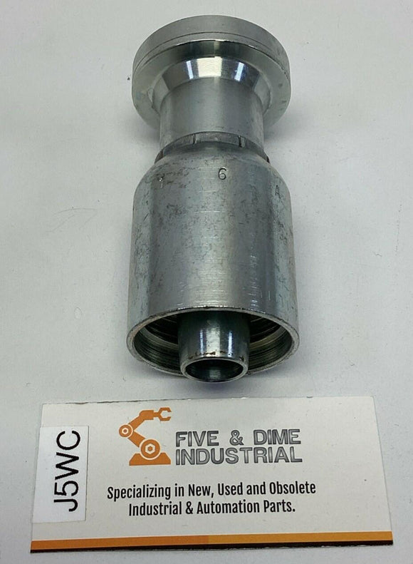 Parker 16A78-16-12 Parkrimp 1" Code 62 Flange x 3/4" ID Hose Clamp Fitting