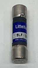 Littlefuse BLF-3 Fast Acting Midget Fuse 3-Amp, 250V-4