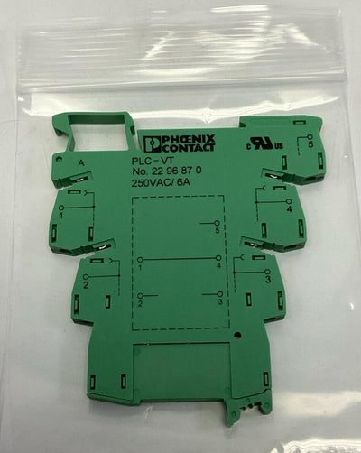 Phoenix Contact PLC-VT / 2296870 Feed Through Terminal Block DIN Mount - 0