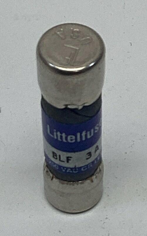 Littlefuse BLF-3 Fast Acting Midget Fuse 3-Amp, 250V