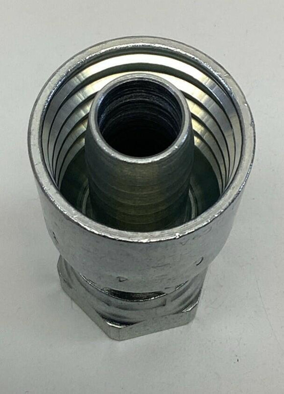 Parker IJC43-12-12 3/4" Female Seal-Lok x 3/4" ID Hose Swivel Fitting