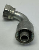 Parker IJ943-12-12 3/4" Female Seal-Lok Swivel x 3/4 ID Hose Crimp 90° Fitting-4