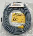 Turck PKWC 3M-10S824 3-Pin M8 Female PicoFast Cordset 10M, U-53608-1