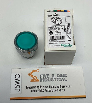 Schneider Electric ZB4-BW333 Green Pushbutton Harmony 088980