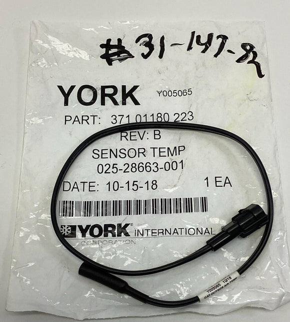 York 371-01180-226 Rev. B Temperature Sensor / Transmitter Johnson Controls