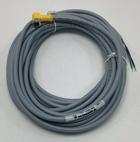 Turck PKWC 3M-10S824 3-Pin M8 Female PicoFast Cordset 10M, U-53608