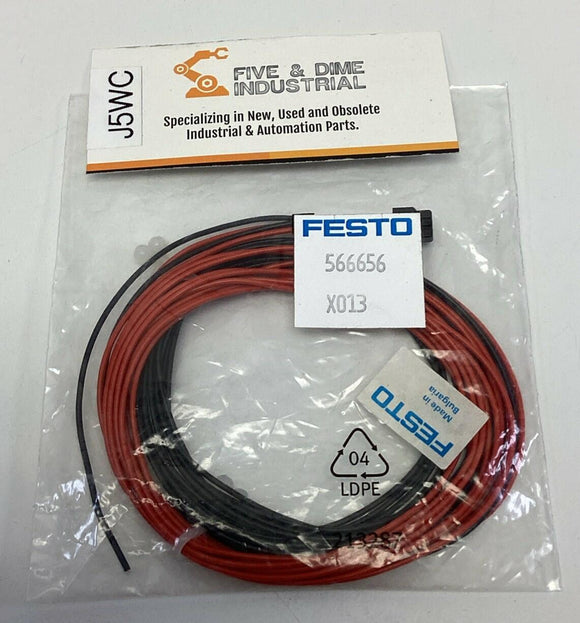 Festo 566656 / NEBV-HIG2-KN-2.5-N-LE2 Plug Socket with Cable