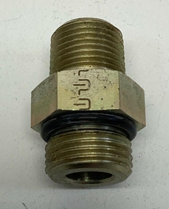 Parker 8-3/8-F50F-S Straight Male Pipe Adapter