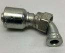 Parker IJ943-12-12 3/4" Female Seal-Lok Swivel x 3/4 ID Hose Crimp 90° Fitting-5