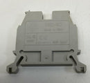 Allen Bradley 1492-W4 Terminal Blocks Feed-Through Gray Lot of 34-3