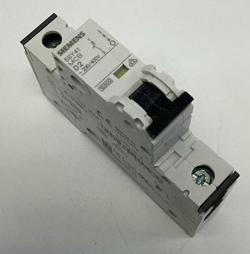 Siemens 5SY41-MCB-D2 / 5SY4102-8 2-Amp 1-Pole Circuit Breaker 277VAC - 0